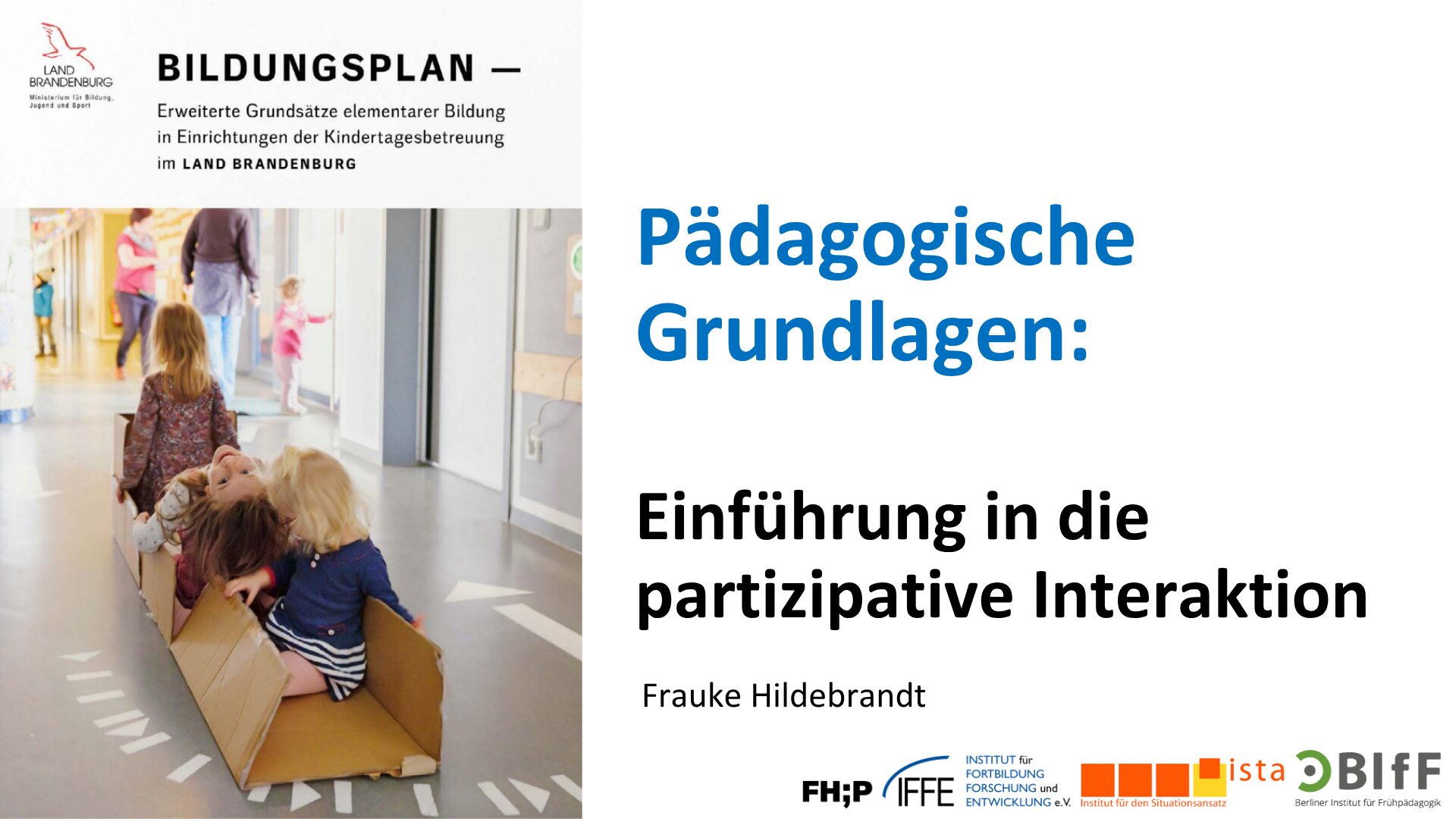 Vorschau Interaktion Einführung Bildungsplan